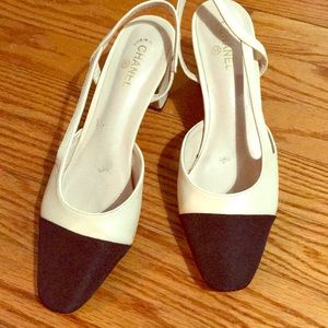 Slip on Slingback block heel sandal